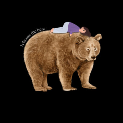 'I choose the bear' women's tee Design