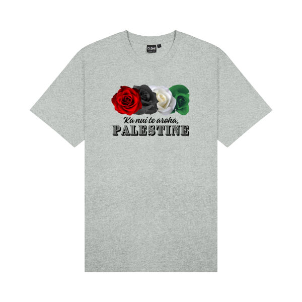 Children's 'Love you lots, Palestine'  - Cloke Kids Outline Tee Thumbnail